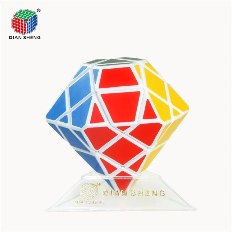 Бренд Diansheng Алмазная Пирамида дипирамида 3x3x3 прозрачный пазл головоломка на скорость игрушки развивающие игрушки для детей magico Cubo