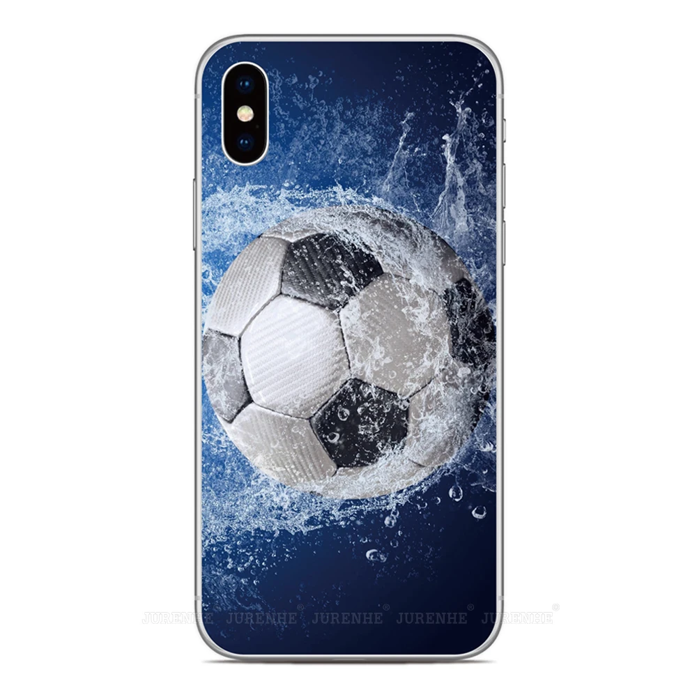 Soccer-Themed TPU Soft Phone Case
