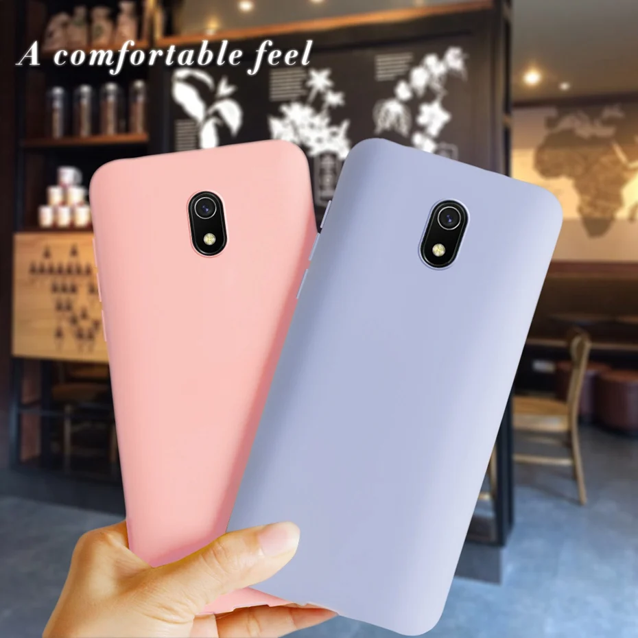 

Redmi 8A Case on for Xiaomi Redmi 8A 8 A A8 Case Phone Back TPU Matte Silicone Cover on xiomi Redmi 8A Redmi 8 case bumper funda