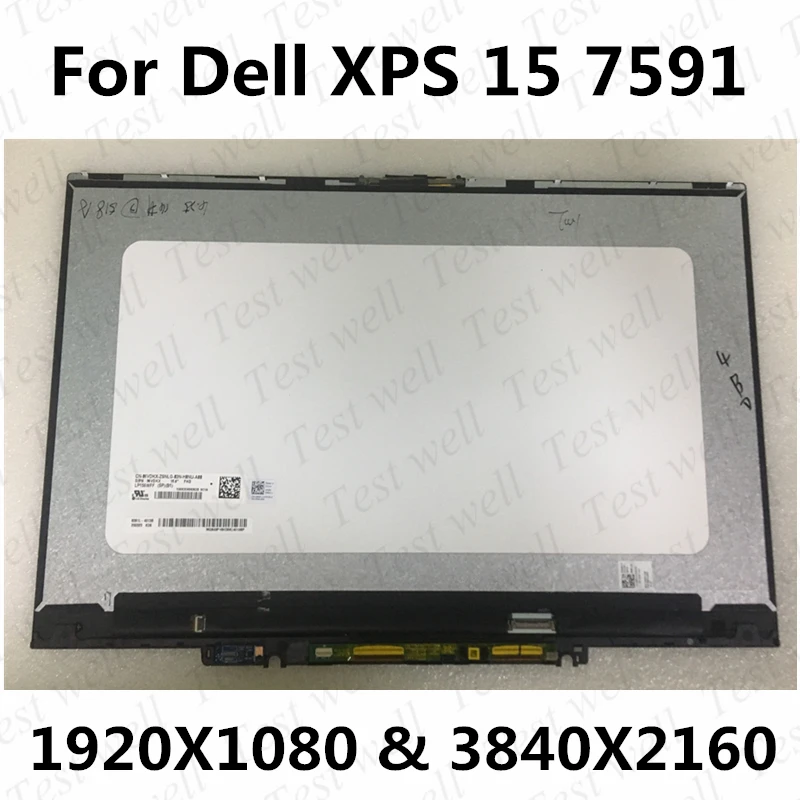 

Тесты хорошо 15,6 ''для DELL Inspiron 15 7591 или для Dell xps 15 7591 UHD 4K или ноутбук FHD IPS экран ЖК-дисплея в сборе