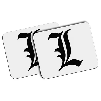 

PACK 2 MEDIUM LOGO DEATH NOTE LAWLIET mousepad raton
