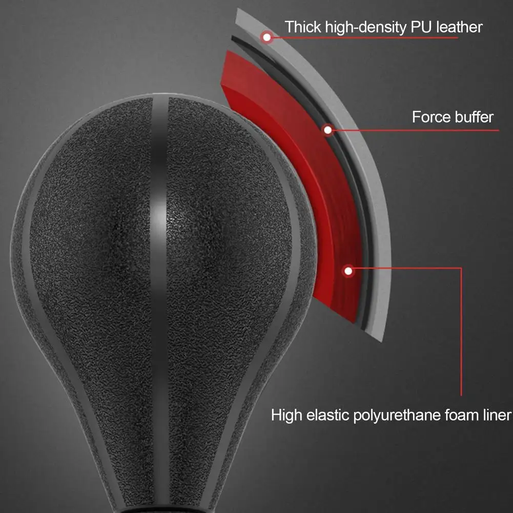 Reflex Bag Free Standing Boxing Speed Punching Bag Adjustable Height For Adult&Kid Boxing Training Exercise Punching Sandbag