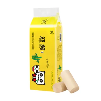 

1 Roll 4 Layers 10PCS Silky Smooth Soft Home Bathroom Paper Professional Toilet Tissue Thickened Rolling Paper Household Paper