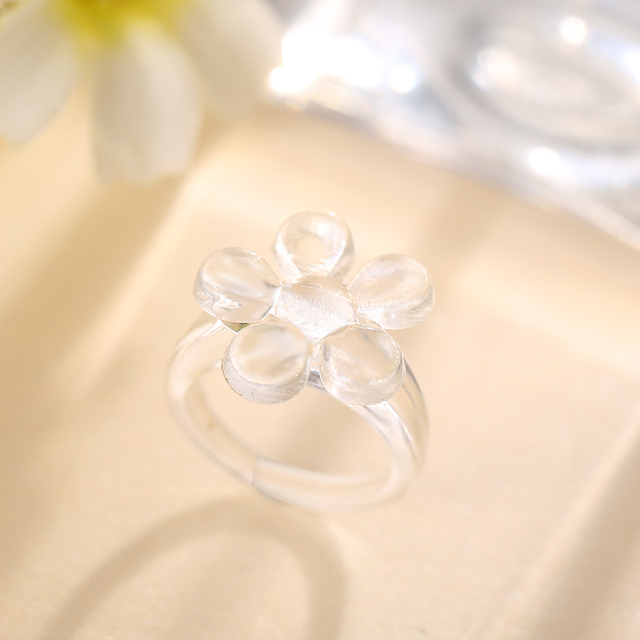 Children's Cartoon Rings Candy Flower Animal Bow Shape Ring Set Mix Finger Jewellery Rings Kid Girls Toys Christmas Gifts