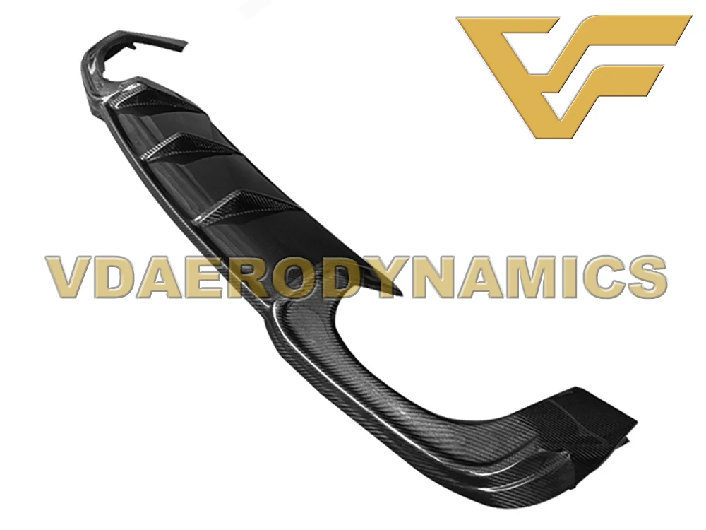 Подходит для 17-19 Audi S3 4Dr Sendan VAD-V карбоновый задний диффузор для губ Бампер Комплект-2 стиля на выбор