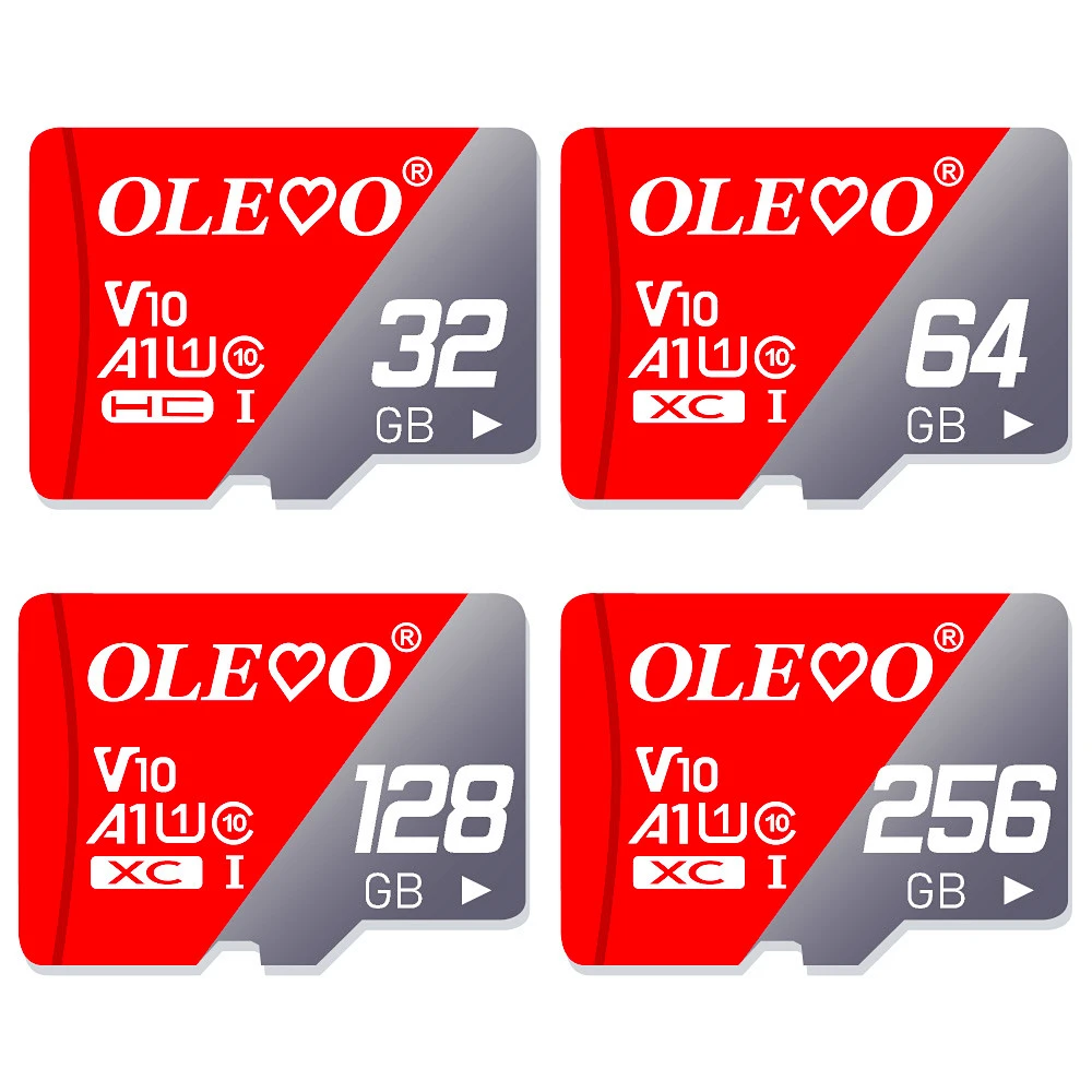 EVO PLUS Memory Card 256GB High Speed  Mini SD Class 10 U1 UHS-I 128G 64GB 32GB SD Card TF Cards for Mobile Phone Digital Device multimedia card