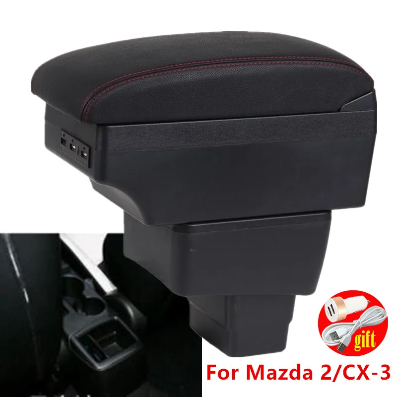 Car ArmRest Mazda 2 Skyactiv Version CX-3 Elbow Rest Arm Support Armrest Box I3071629702 - View #7