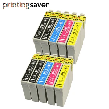 

10Pcs Compatible 18XL Ink Cartridge Replacement for Epson T1811 T1811 18XL 18XL for Epson XP30 XP102 202 305 405 205 302 402 415