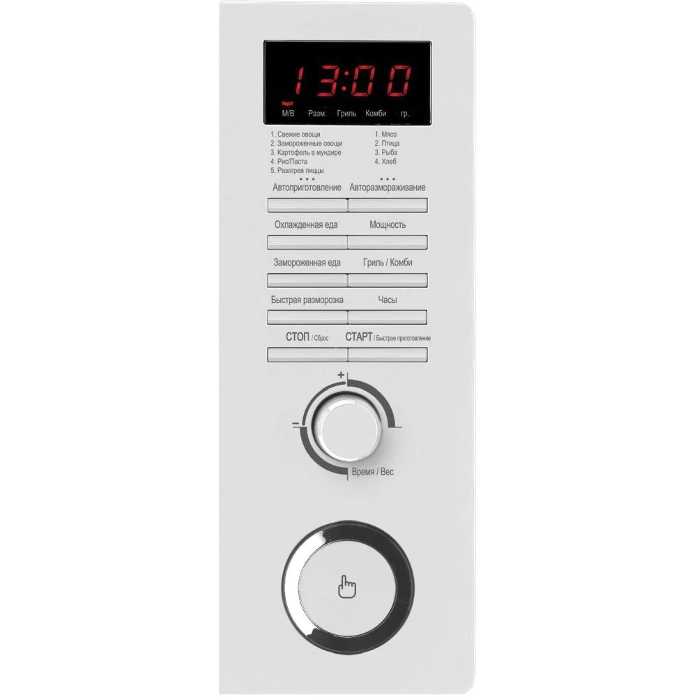 Микроволновая Печь Daewoo KQG-81HRW 23л. 800Вт белый