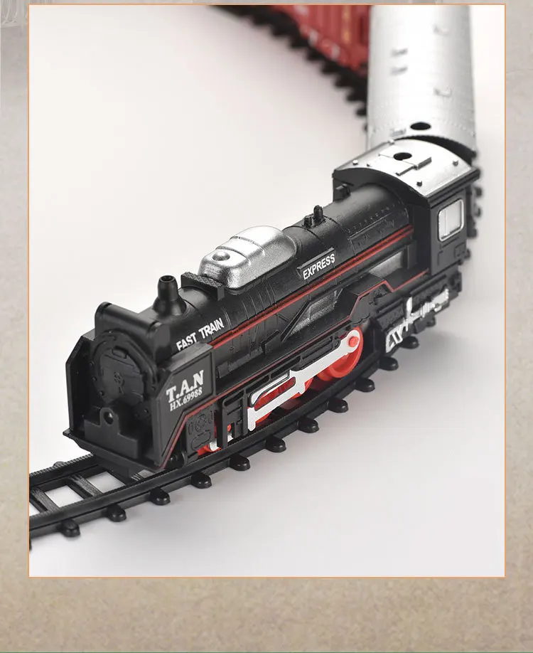 Trem Elétrico De Simulação De Brinquedo, Grande Modelo De Trem Elétrico De  Brinquedo, Acessórios Licença Arquitetônica - Kits De Construção De Modelos  - AliExpress