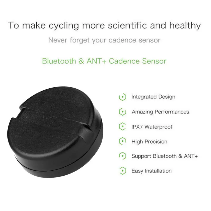 1 комплект датчик каденса умный беспроводной Bluetooth ANT Велоспорт ...