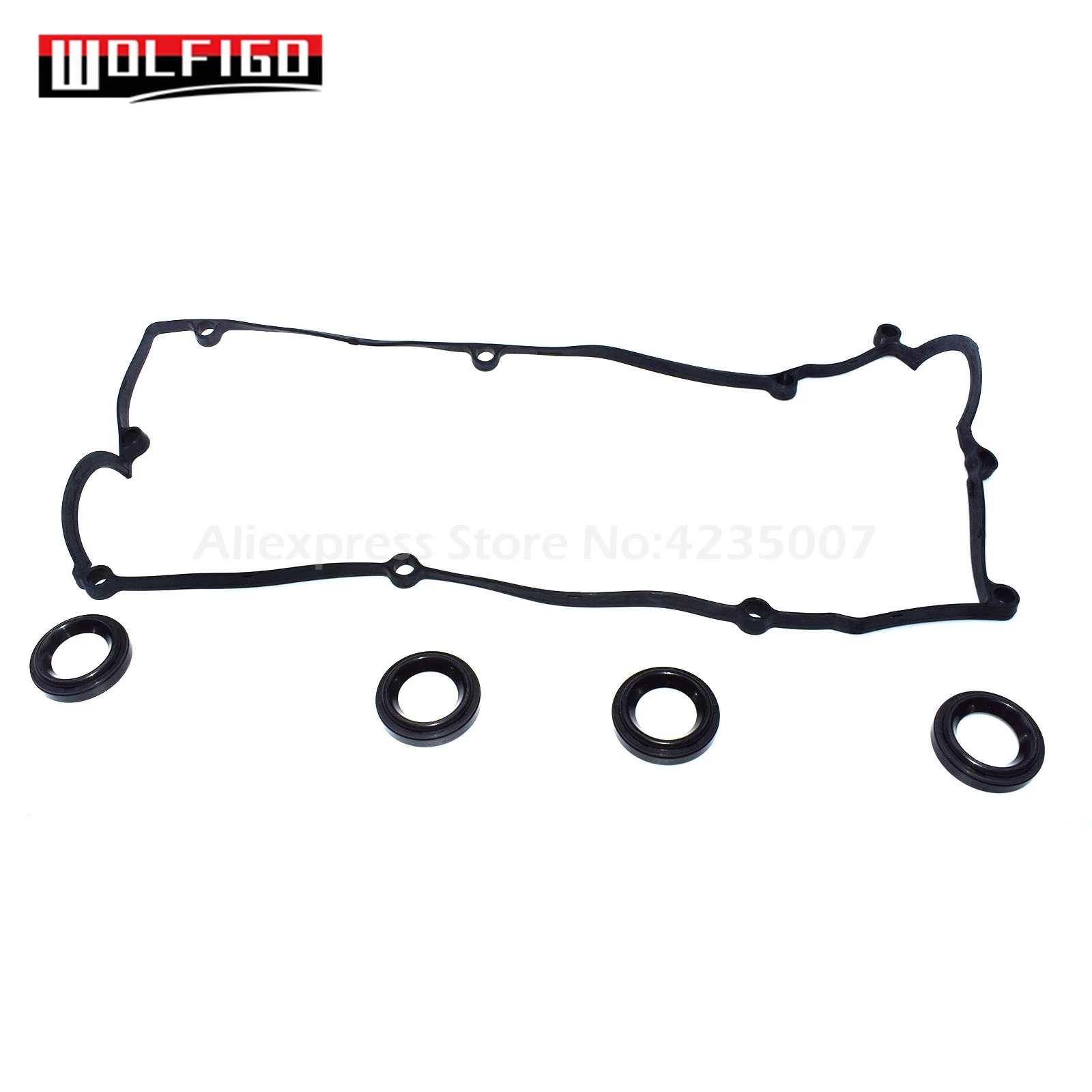 WOLFIGO комплект прокладок клапанной крышки для 1997-2004 hyundai Accent 22441-26003 22442-2350,22443-23001,22442-33000