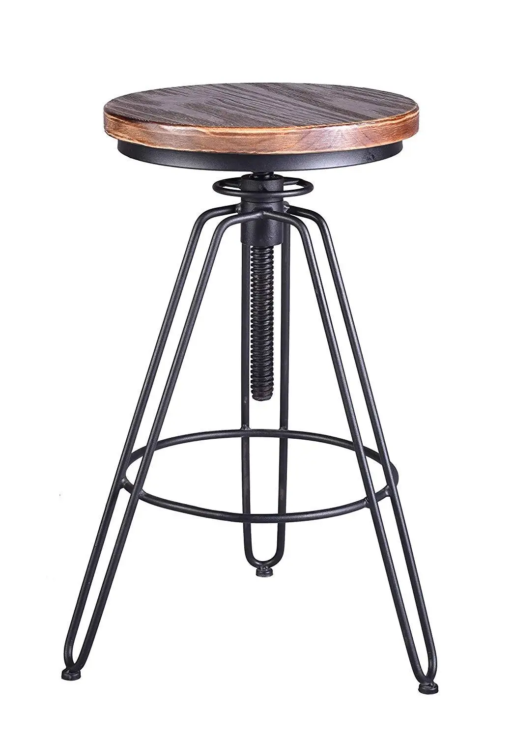 Vintage Bar Stools Wood Metal Stool Adjule Bar Stools Wood Metal Stool