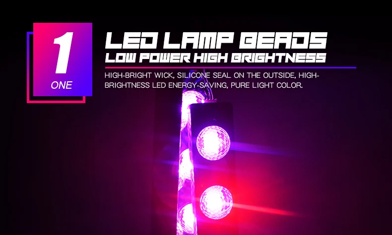 led car foot lamp Ambient lamp RGB neon lights usb/wireless remote/music control/Multiple modes Automotive interior decorative