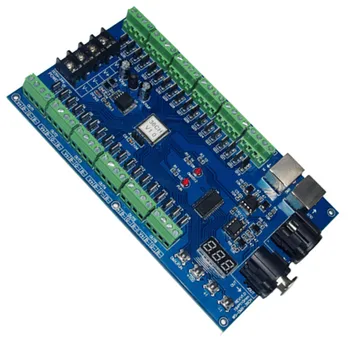 

DMX512 36 Channel LED Controller Decoder 36-CH 12 Groups RGB Output DC5V-24V for RGB LED Strip