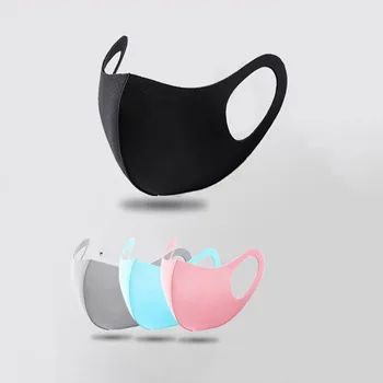 

1/5PCS Cotton Mouth Mask Anti Haze Dust Washable Reusable Women Men Child Dustproof Mouth-muffle Half Face Masks