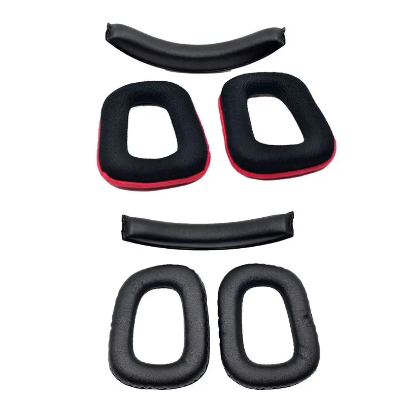 

For Logitech G35 G930 G430 F450 Headset Replacement Headband Ear Pad Set Earpad Cushion Headphone Pad Ear Pads