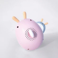 Gobelet musical en forme de lapin L41D, poupée de jeu pour bébé, mignon, en forme d'horloge