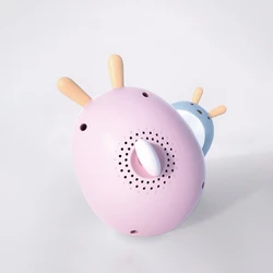 Gobelet musical en forme de lapin L41D, poupée de jeu pour bébé, mignon, en forme d'horloge 