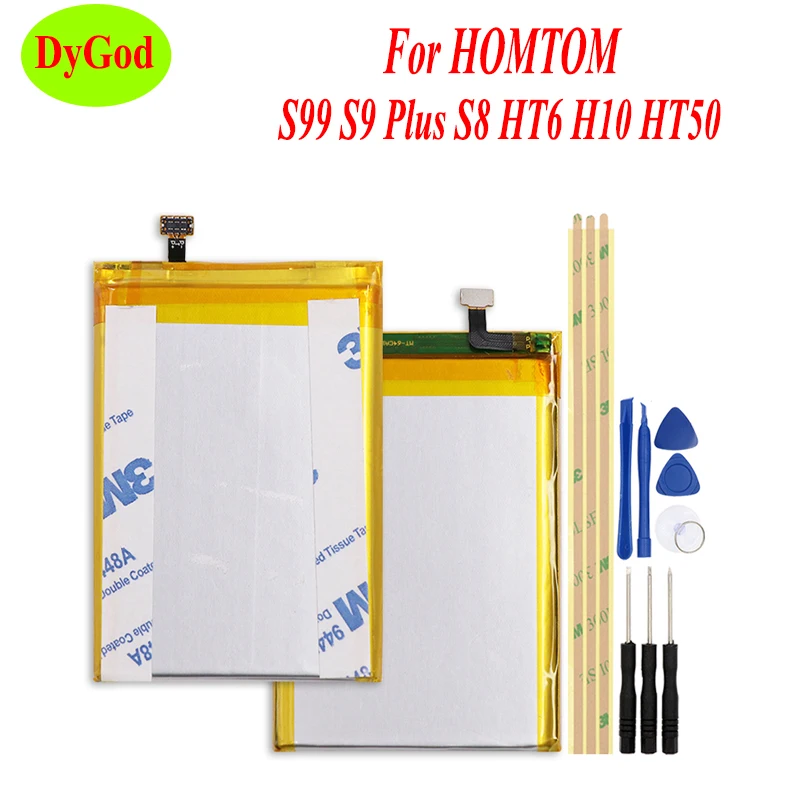 Аккумулятор для мобильного телефона Homtom S99 S9 Plus S8 Сменный аккумулятор HT50 HT6 H10