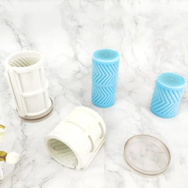 Формы для свечей для DIY пластиковые формы для свечей Рождественский праздник подарок свеча сделать C63B