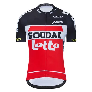 

LOTTO 2020 Cycling Jersey Men bike clothing bicycle tops Ropa Ciclismo maillot road MTB jersey bike shirt Short sleeve