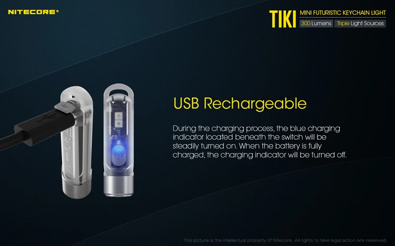 NITECORE TIKI TIKI LE USB Rechargeable Keychain Light (23)