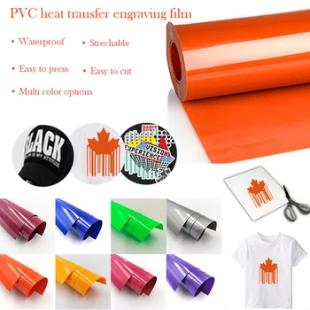 

Free Shipping 30cm*200cm PVC Heat Transfer Vinyl Film T-shirt Iron On Printing Crop Number Pattern For Sportswear Decoration