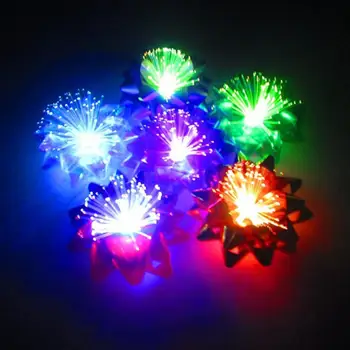 

Colorful Flower Optical Fiber LED Night Light Glowing Toy Lamp Gift Home Party Decor
