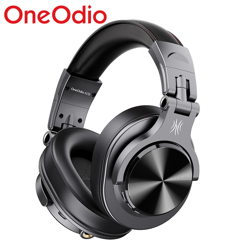 OneOdio A70 Fusion Bluetooth 5.0 Over Ear Wireless Earphones Wired Professional Studio DJ Headphones Motoring Recording Headset