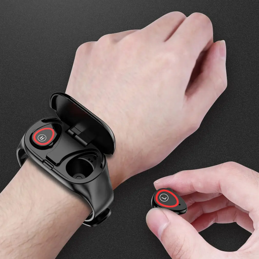 Smart Bracelet Headphones Color Screen Sports Multi-function Step-to-Ear Headphones Smart Bracelet & Headset