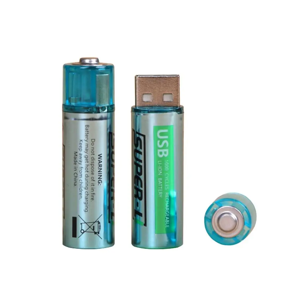 AA Ni MH аккумуляторная батарея USB зарядка игрушка батарея фонарик инструмент батарея
