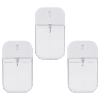 

3Pcs Refillable Travel Holder Spray Bottles Storage Container Compact Disinfectant 35ML Bottles Perfume Bottles