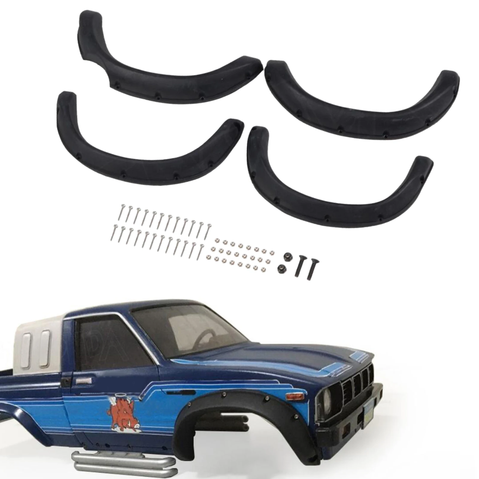 1:10 Радиоуправляемый автомобиль RC Flares для Hilux BRUISER TF2 части замены
