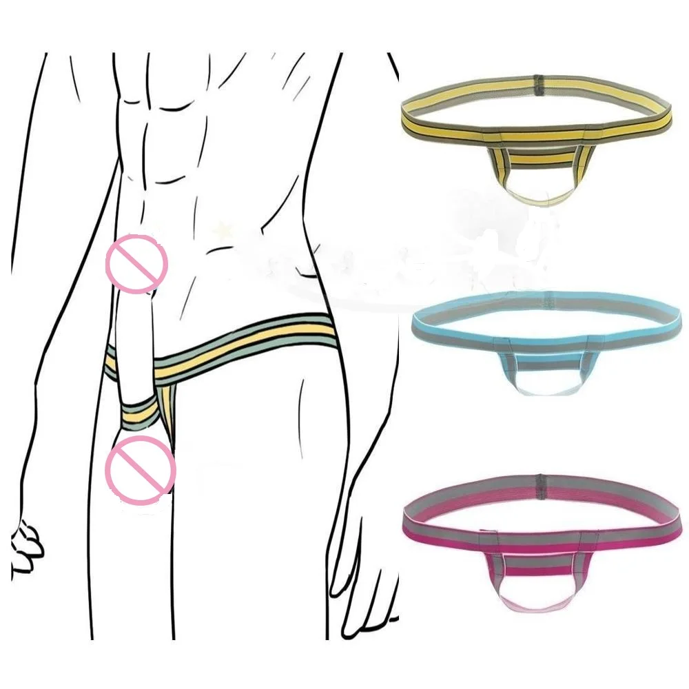 Sexy Men G-String Erotic Lingerie Delay Sex Cockring Ring Bikini Thongs Gay Underwear Male Jockstrap U Pouch Penis Shaper