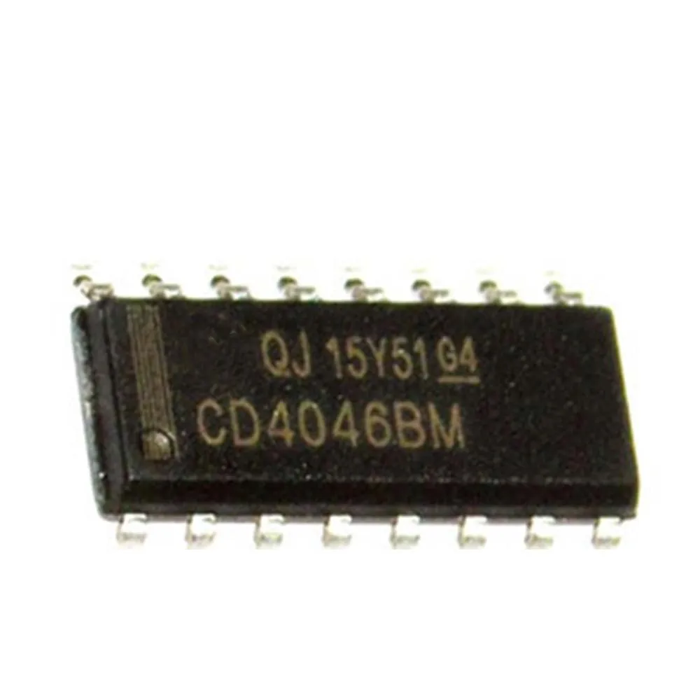 

10pcs/lot CD4046 CD4046BM SOP-16 Analog Phase-Locked Loop IC