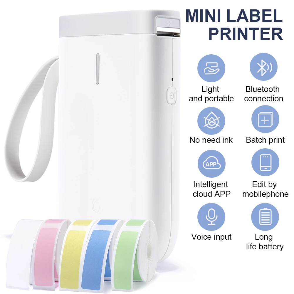 D11 Portable Wireless Label Printer Pocket Label Maker Price ...
