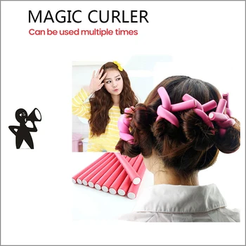 

42Pcs/Set Soft Hair Curler Roller Curl Hair Rollers DIY Magic Hair Curlers Tool Styling Rollers Sponge Hair Curling For Women