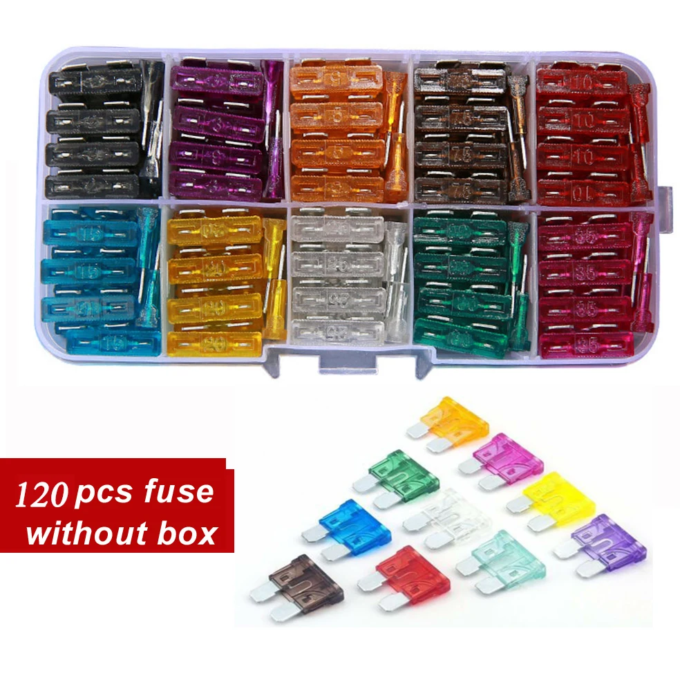 Blade Fuse 5A//15A//20A//25A//30A Assortment Car Truck Fuse Puller Tool Extractor