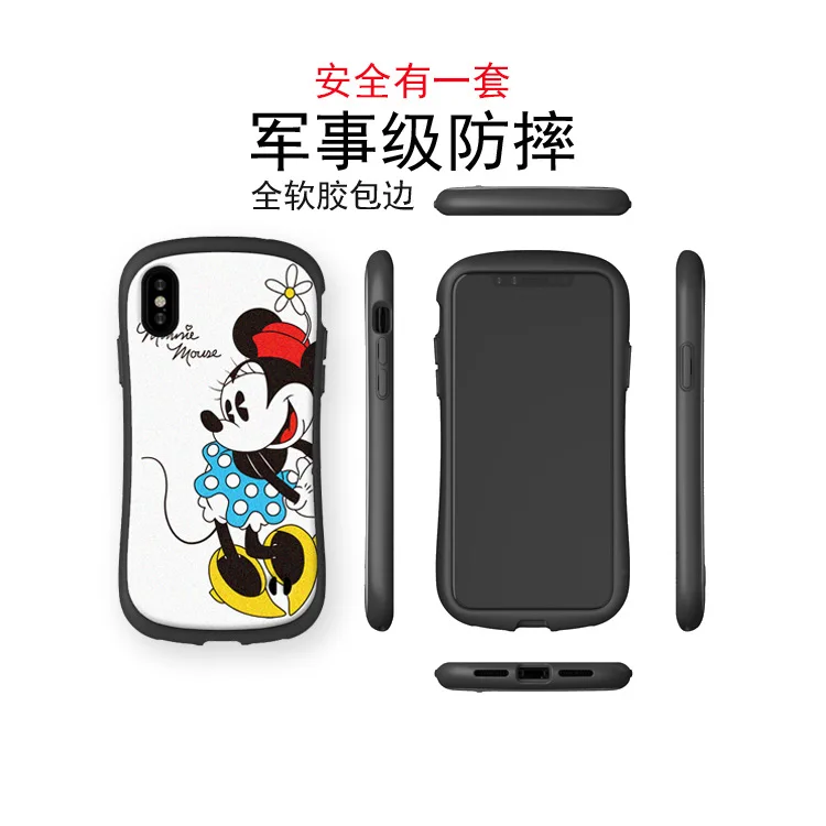 Маленький Эластичный Силиконовый чехол для телефона iface для iphone 11 PRO Max XS XR X 6 6s 7 8 Plus DIY iface чехол s