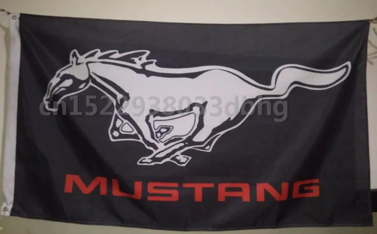 

Ford Mustang Flag 90x150cm 60*90cm Size Polyster arty Banner Indoor and Outdoor A decorative banner flag