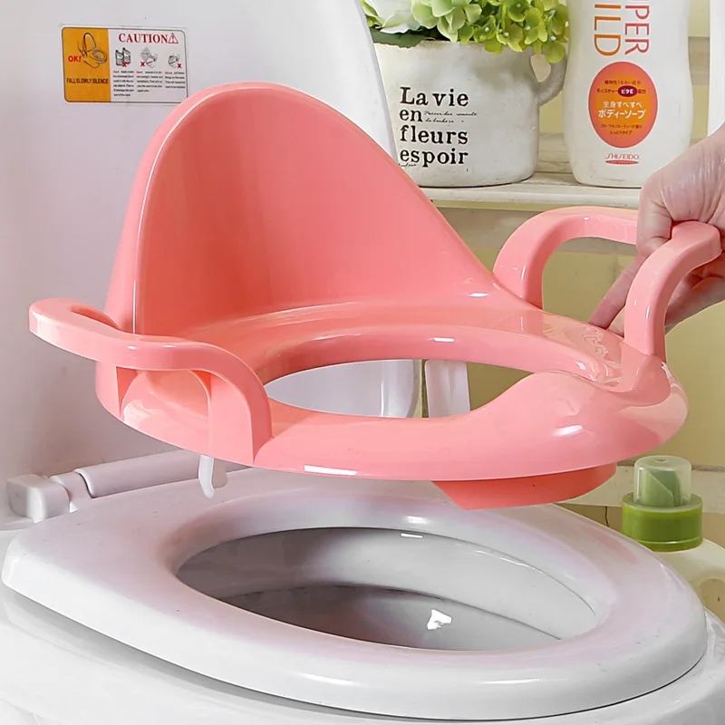 

Th Large Size Infant CHILDREN'S Circle Pedestal Pan Female Baby CHILDREN'S Toilet No Men's Seat Cushion Cover Ladder 1-3-6-Year-