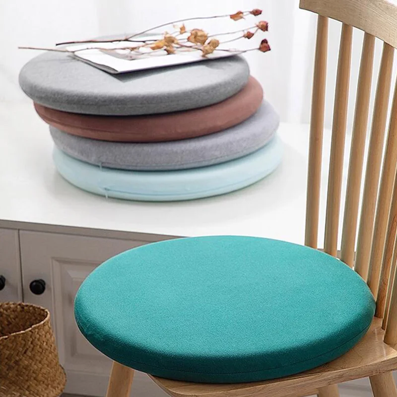 

1Pcs Japanese Style Futon Round Meditation Mat Tatami Memory Foam Seat Chair Pad Zabuton Cushion Soft Seat Pillow Home Decor