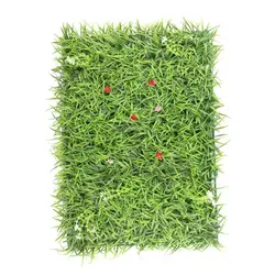 60x40 см Искусственный Луг искусственный газон стеновые панели для свадьбы или украшения дома-10