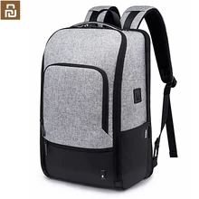 

XIAOMI YOUPIN Business Computer Men Backpack Outdoor Waterproof Backpack Travel USB Charging Backpack Casual Student School Bag
