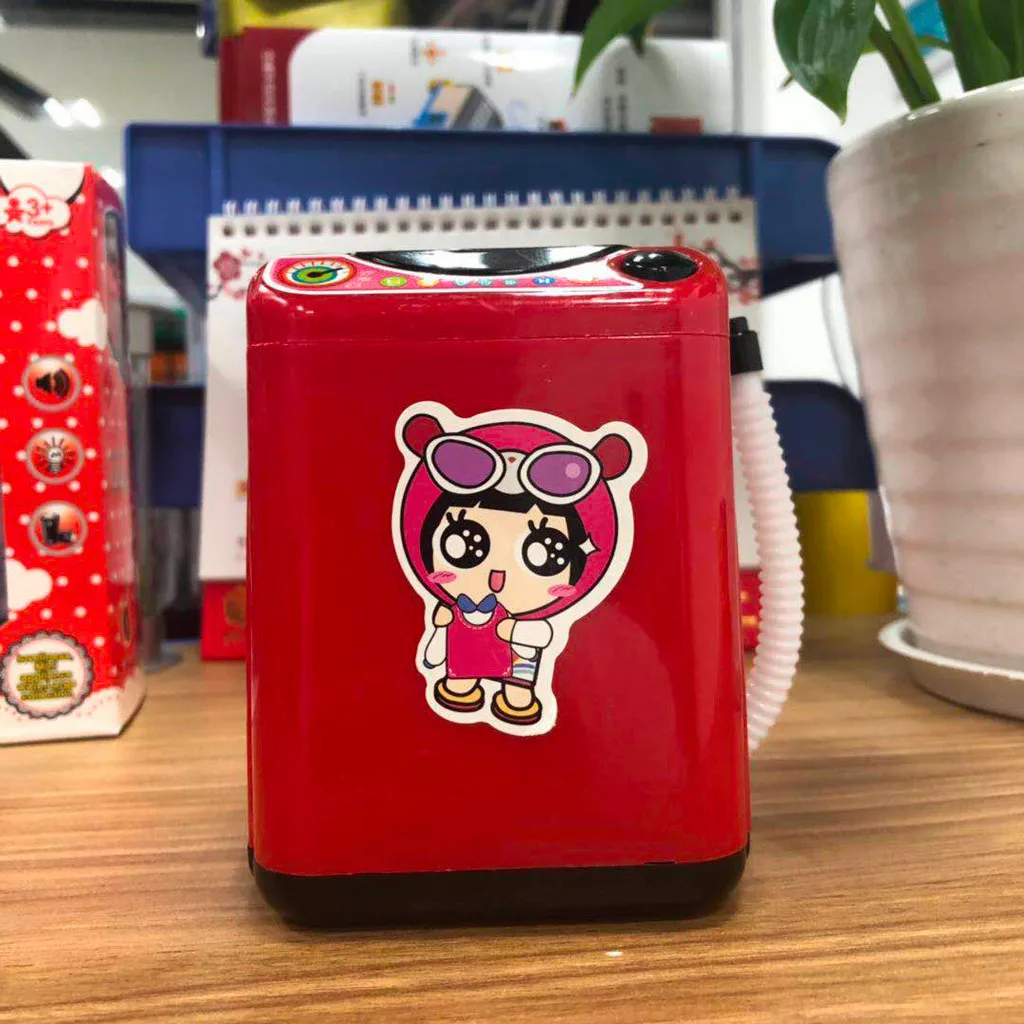 Забавная игрушка чистящие щетки для инструментов для макияжа В креативном мини-чистящем устройстве для кистей для макияжа Автоматическая Чистящая стиральная машина