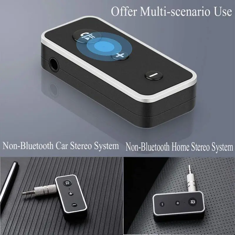3,5 мм AUX Jack беспроводной Bluetooth 5,0 адаптер автомобильный MP3-плеер Bluetooth приемник Громкая Связь Динамик адаптер для наушников