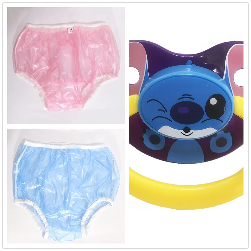3 шт. abdl подгузник для взрослых ПВХ Многоразовые Детские Брюки Подгузники