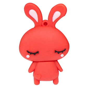

Popular Cartoon Pendrive LOVE Rabbit Usb Flash Drive 256G Flash Memory Stick 4G 8G 16G Flash Memory Card 32GB 64G 128G Pen Drive