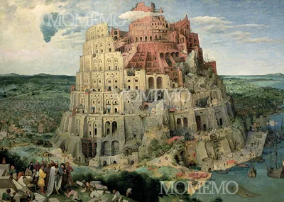 mini paper puzzle The Tower Pf Babel Mini, 1000 деталей, пазлы для взрослых, бумажные головоломки, игрушки, 1000 деталей, ландшафтные пазлы, Детские Образовательные Подарки - Цвет: mini paper puzzle